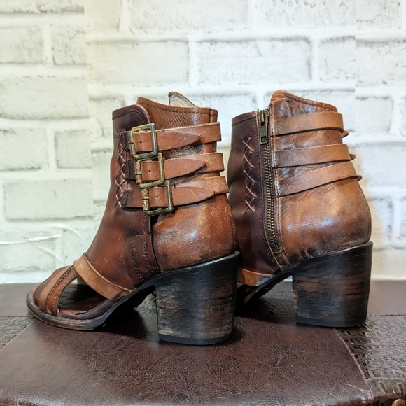 FreeBird RARE Peru Leather Ankle Bootie size 6 - Picture 10 of 15